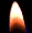 flamme de chandelle